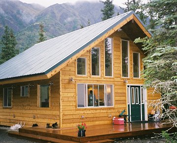 The Mystic Lodge on Kenai Lake in Cooper Landing Alaska