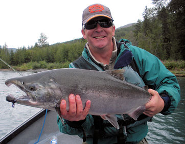 Kenai River Alaska Fly Fishing Report 2009 from Mystic Waters Kenai ...